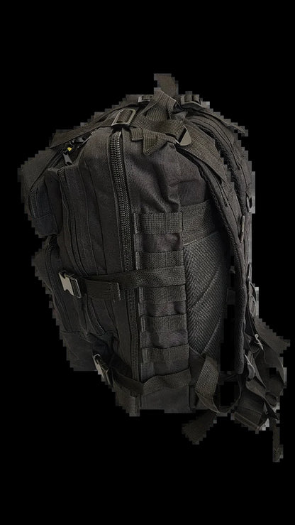 Ultimate Survival and Med Kit Complete 35L Bug Out Bag Backpack - Black